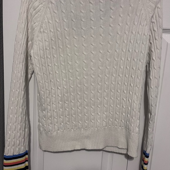 Fieldgear white long sleeve sweater in small - Picture 4 of 4